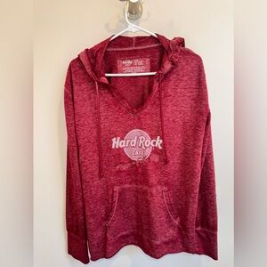 Hard Rock Cafe Niagara Falls New York Red Hoodie - Super Soft!